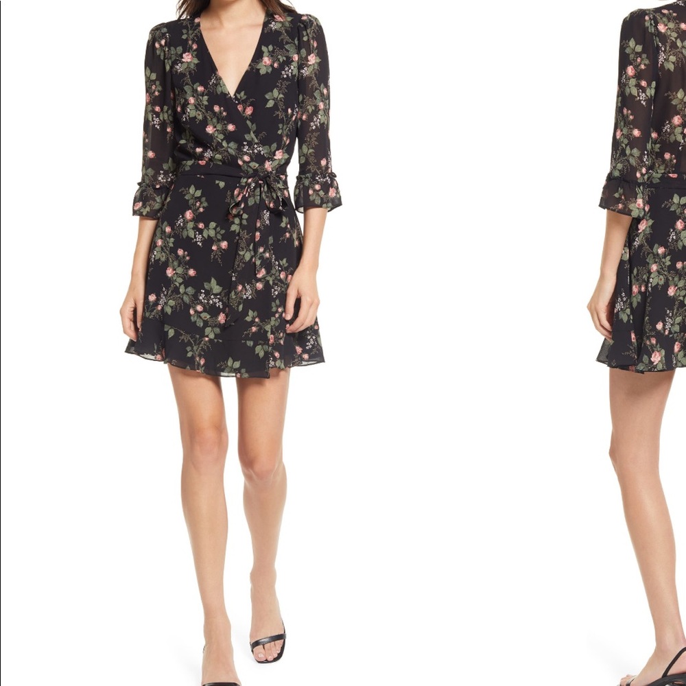 Reformation Zoe Wrap Dress